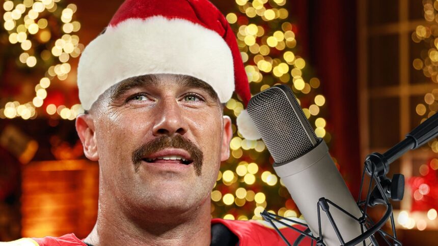 Travis Kelce Shows Off Vocals On Jason's New Christmas Track