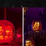 Travis Kelce, Taylor Swift Get Jack-O'-Lantern Treatment At Halloween Exhibit