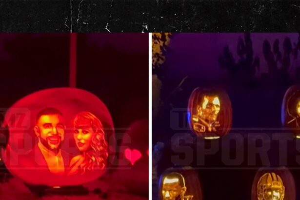 Travis Kelce, Taylor Swift Get Jack-O’-Lantern Treatment At Halloween Exhibit