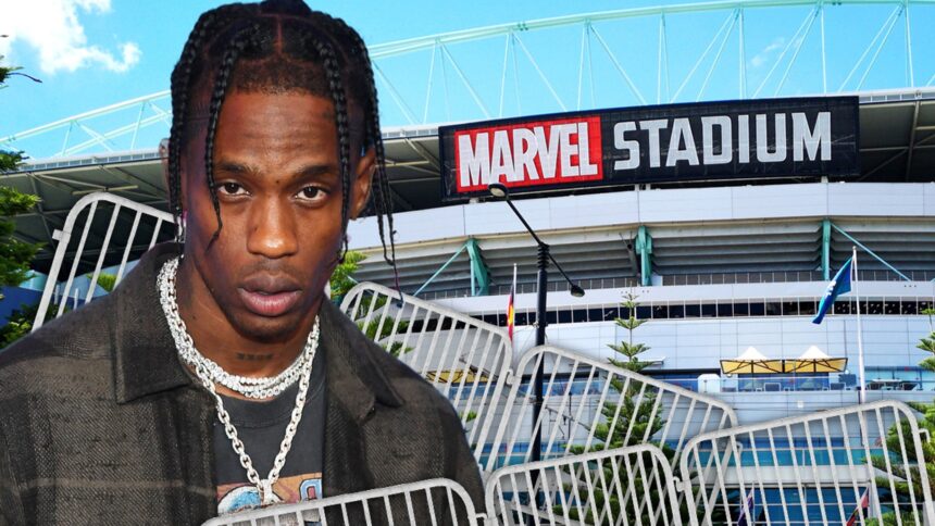 Travis Scott Fans Break Barricades, Throw Objects at 'Circus Maximus' Tour in Australia