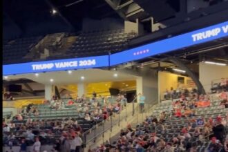 Trump's Crowd In Georgia Walks Out On Him 30 Minutes Into His Speech