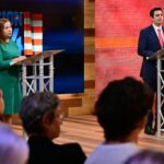 Yadira Caraveo, Gabe Evans spar over immigration in 1st congressional debate