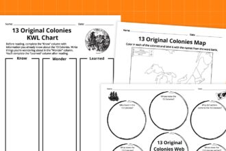 13 Original Colonies Map Bundle feature