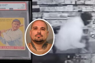 18-time convicted felon gets 6 years for stealing rare baseball cards