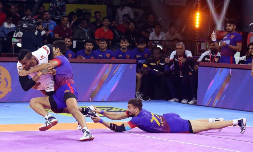 Dabang Delhi KC will be in action tonight (Image: PKL)