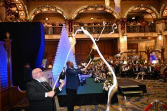 36th annual Champagne Cascade at The Brown Palace in Denver