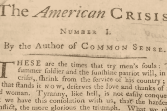 The American Crisis historical article, as an instance of persuasive essay examples