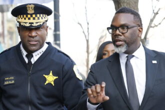 After rejecting a grieving family's wishes for nearly a week, Chicago mayor says he'll stay away from slain cop's funeral