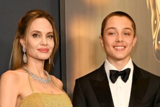 Angelina Jolie Beams With Pride Beside Son Knox in Rare Public Outing