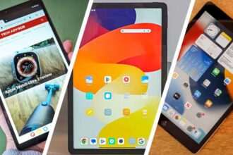 Samsung Galaxy Tab A9, Xiaomi Redmi Pad SE and Apple iPad 10.2 (2021)