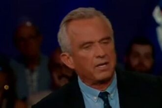 RFK Jr. speaks at a Fox News town hall with Sean Hannity.