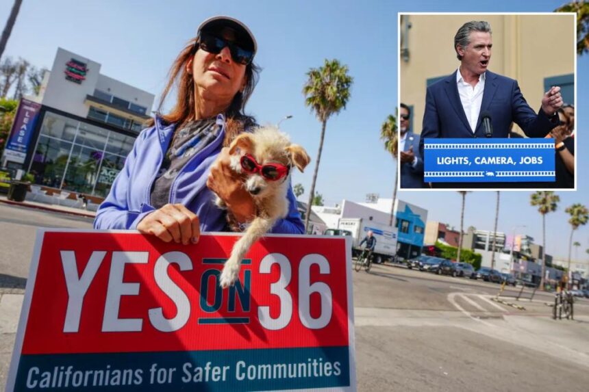 Californians overwhelmingly pass anti-crime Proposition 36