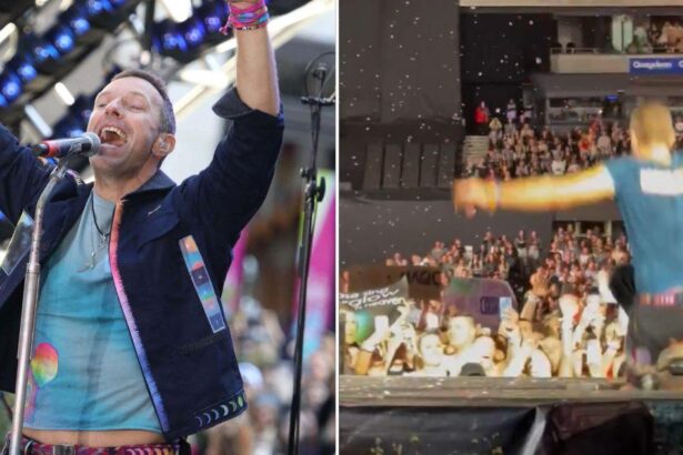 Coldplay Singer Chris Martin Falls Through Stage Trapdoor at Stadium Gig