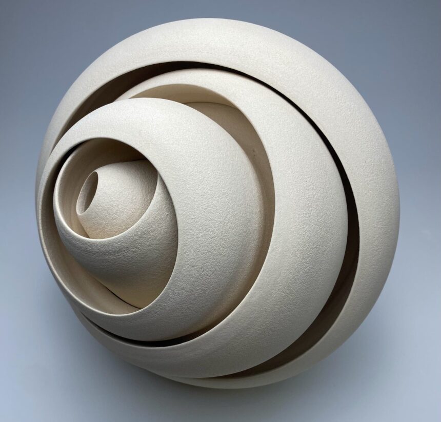 Concentric Forms Escape the Confines of the Ceramic Vessel in Matthew Chambers’s Sculptures — Colossal