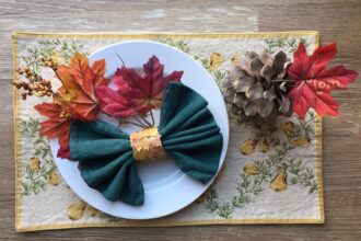 DIY Thanksgiving Decor Made by Upcycling