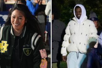 Diddy’s Baby Mother Dana Tran, Son Christian Support Twins at Football Game