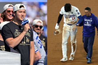 Dodgers superstar Shohei Ohtani underwent successful surgery to repair a torn labrum (Photo Source: IMAGN)