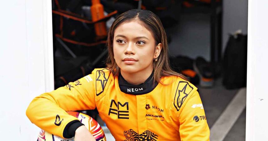 F1’s Bianca Bustamante, 19, Talks Breaking Racing Barriers for Women