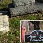 Fired cemetery employees hijack truck and mow down 170 headstones in wild graveyard rampage