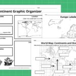 Free Printable Continents and Oceans Map Bundle