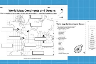 World map feature