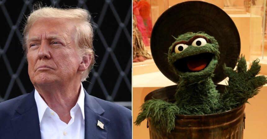 German Newspaper Mockingly Compares Donald Trump to Oscar the Grouch