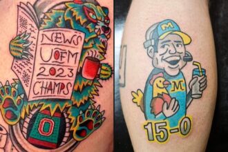 How do Michigan fans feel about their national title tattoos? ‘It’s no regrets at all’