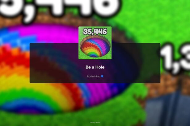 How to play Be a Hole