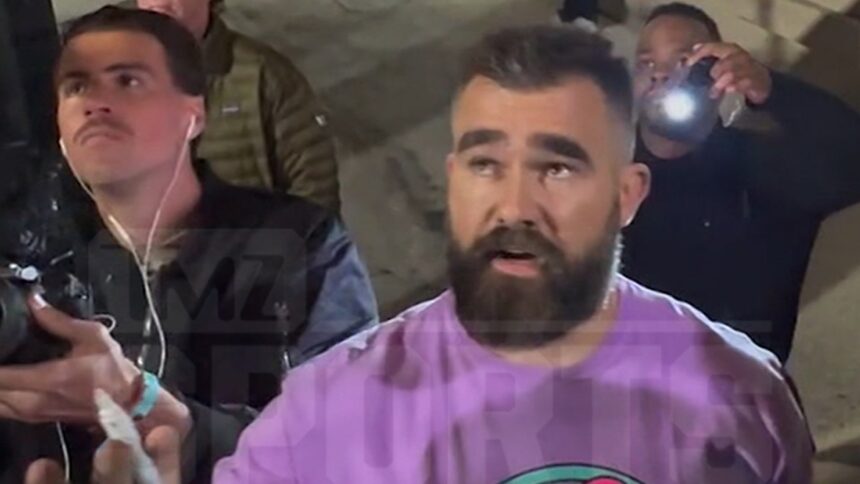 Jason Kelce Autograph Seeker Goes Berserk On Ex-NFLer, ‘You P***y, F*** You!’