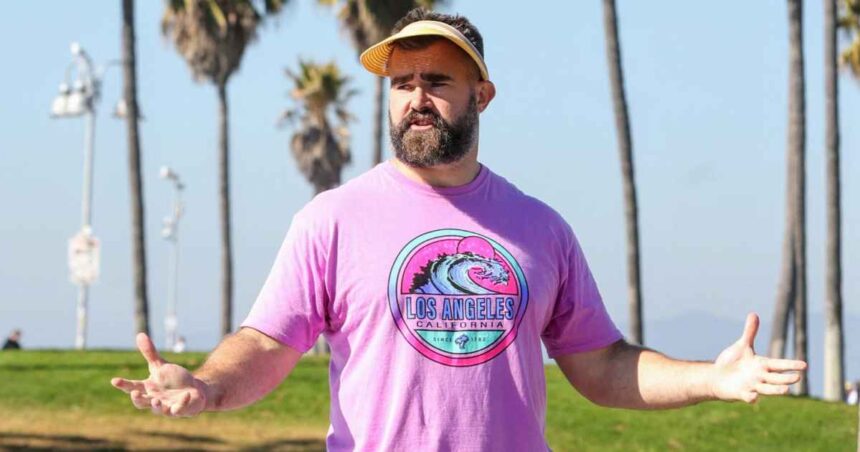 Jason Kelce Introduces Himself as ‘Taylor Swift’s Boyfriend’s Brother’