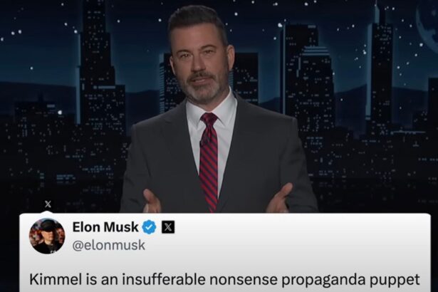 Jimmy Kimmel Responds to Elon Musk Calling Him a ‘Propaganda Puppet’