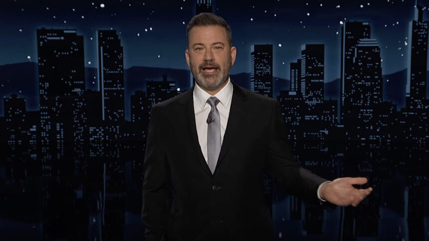 Jimmy Kimmel Tears Up During Monologue About Trump Win