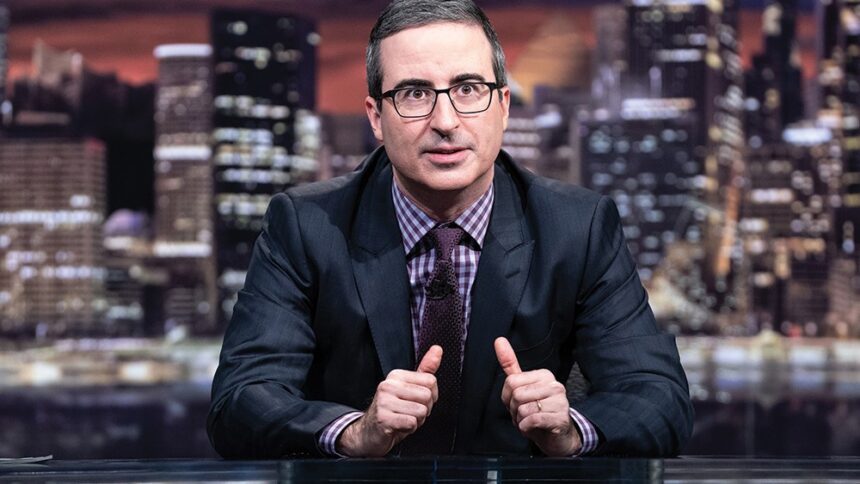 John Oliver Urges Viewers Not to Blame Joe Rogan for Kamala Loss