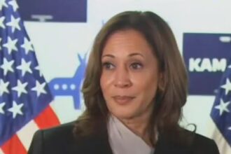 Kamala Harris delivers her first campaign speech.