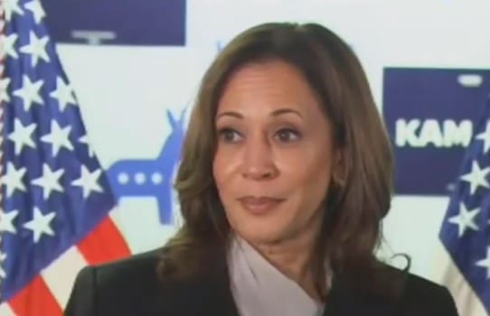 Kamala Harris delivers her first campaign speech.