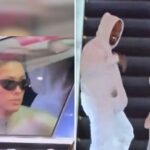 Kanye West And Bianca Censori Upbeat in All-White Ensembles