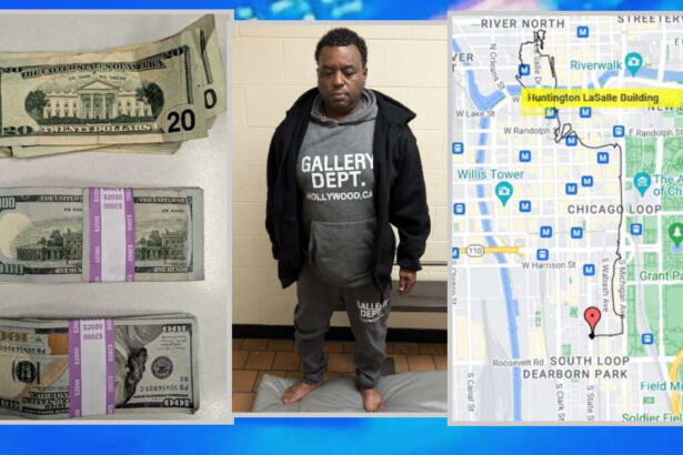 Loop bank robber grabbed cash containing GPS tracker, FBI says; 'I did it.'