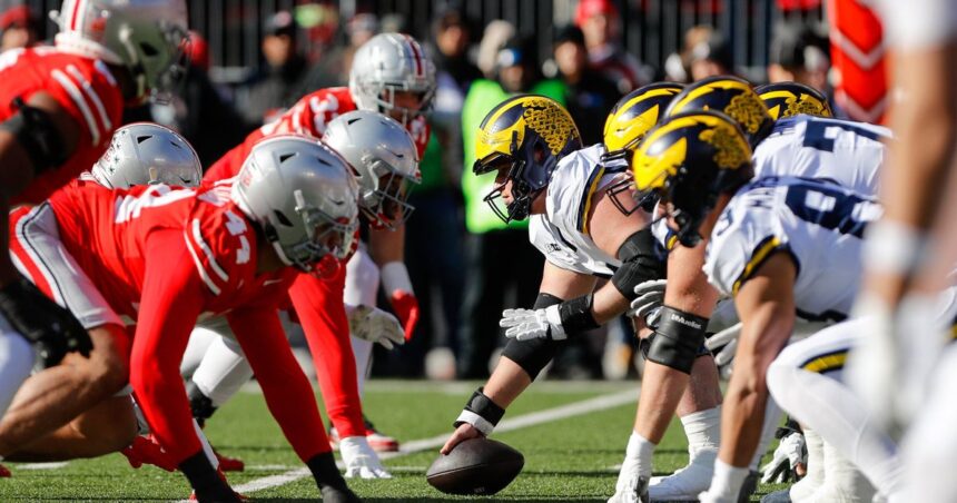 Michigan, Ohio State Players Brawl After Rivalry Game