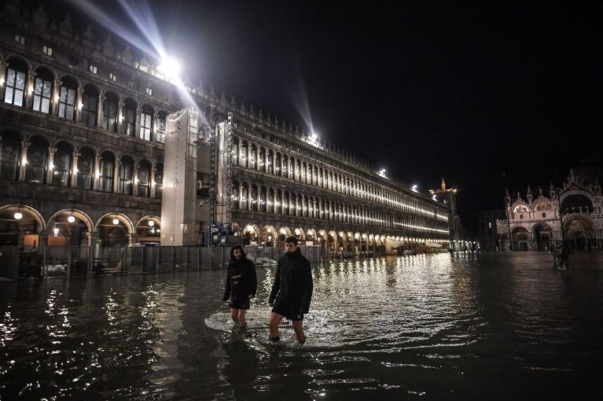 November 12, Venice hit by worst flooding in 50 years