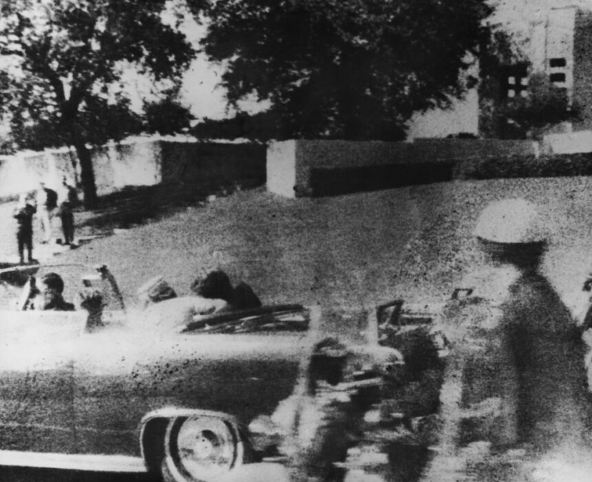 November 22, John F. Kennedy is assassinated in Dallas