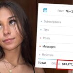 OnlyFans Model Sophie Rain Claims She Made $43 Million In The Past Year