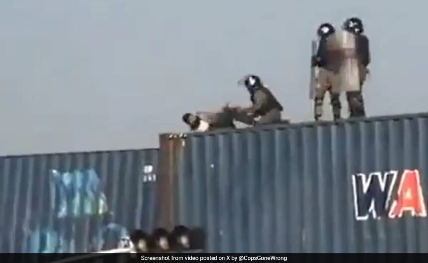 Pak Minister On Man Pushed From Container