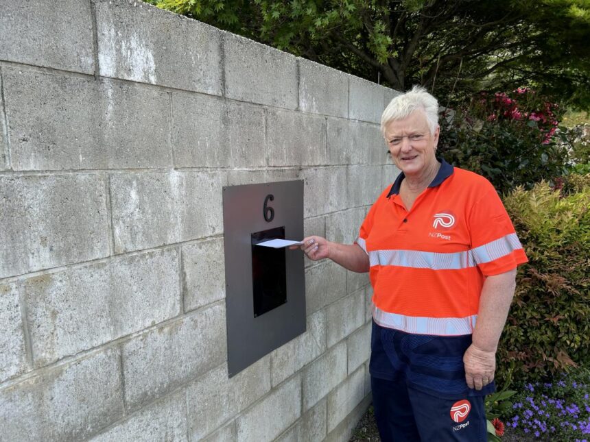 Postie plans her last delivery date