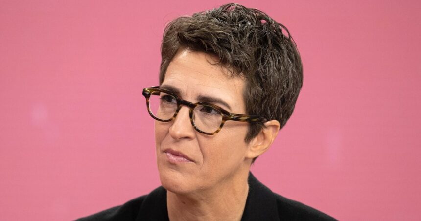 Rachel Maddow Reportedly Taking Massive Pay Cut At MSNBC