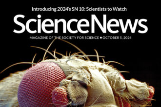 October 5, 2024 cover of Science News