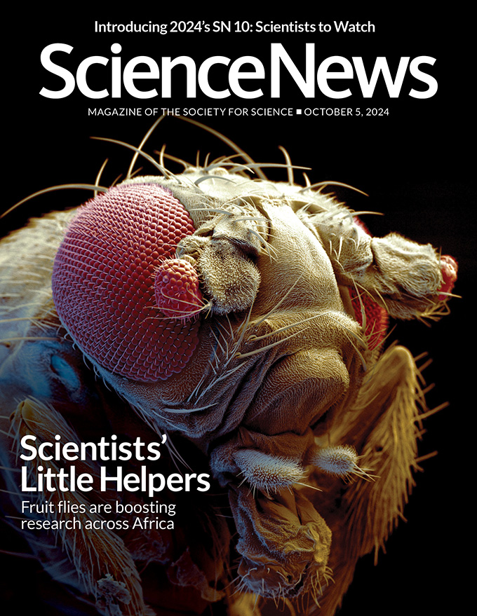 October 5, 2024 cover of Science News