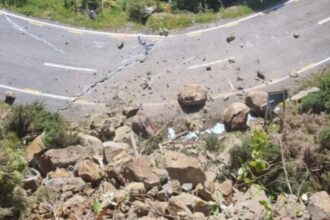 Rockfall clearance continues on West Coast highway