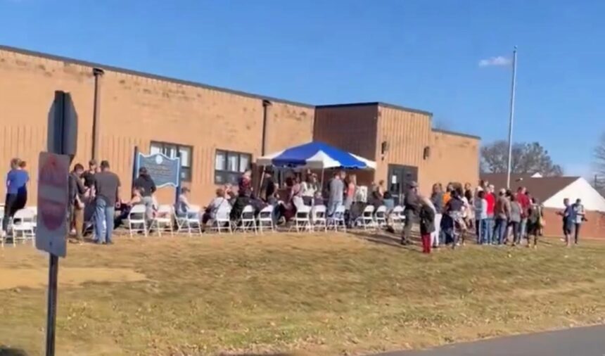 STAY IN LINE! 5+ Hour Wait Times to Vote Early in Bucks County, PA - Elections Officials Did Bare Minimum to Comply with Court Order (VIDEO) | The Gateway Pundit