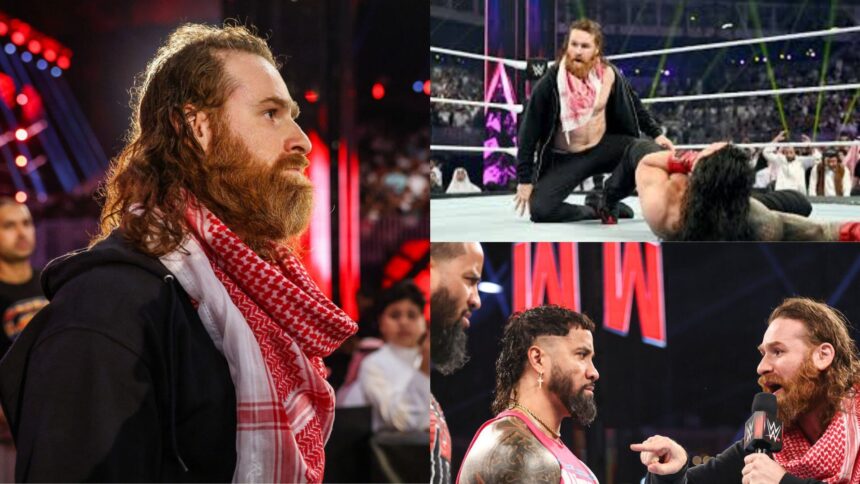 Sami Zayn is back in The Bloodline storyline (Image Credits: WWE.com)