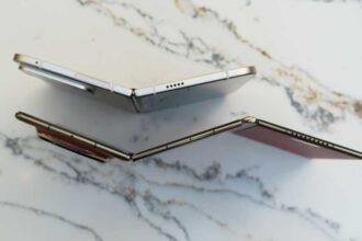 Huawei Mate XT hands on tablet top down Pixel 9 Pro Fold